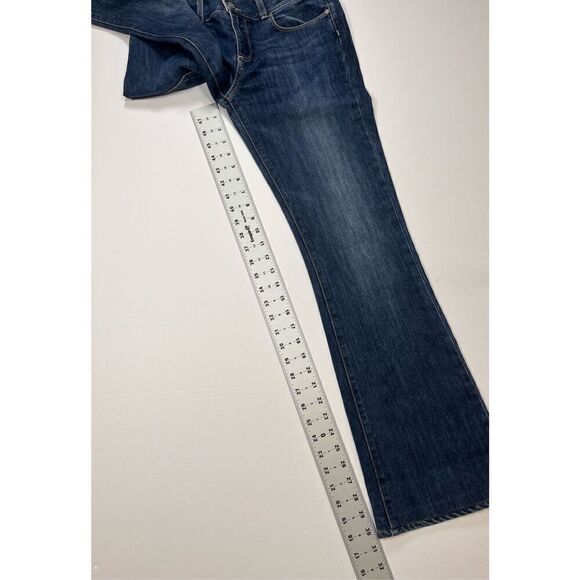 PAIGE Premium Denim Hidden Hills High Rise Bootcut Jeans Double Button Size 28 - Picture 7 of 8